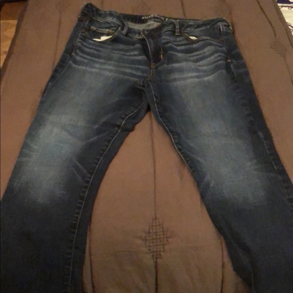 American Eagle Super Stretch Skinny Kick Jeans